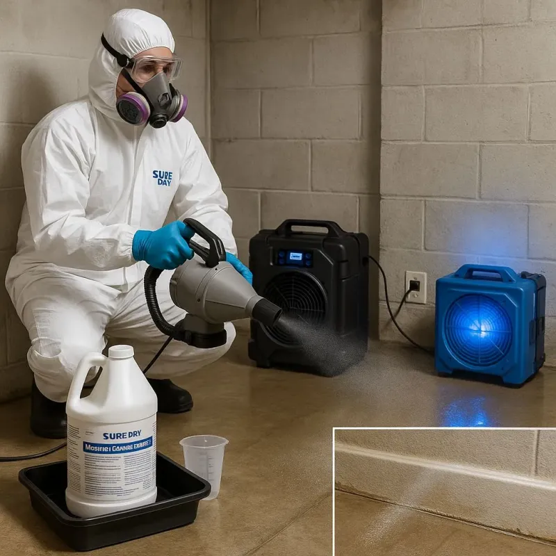 Sanitization and Odor Removal process in Plano, IL